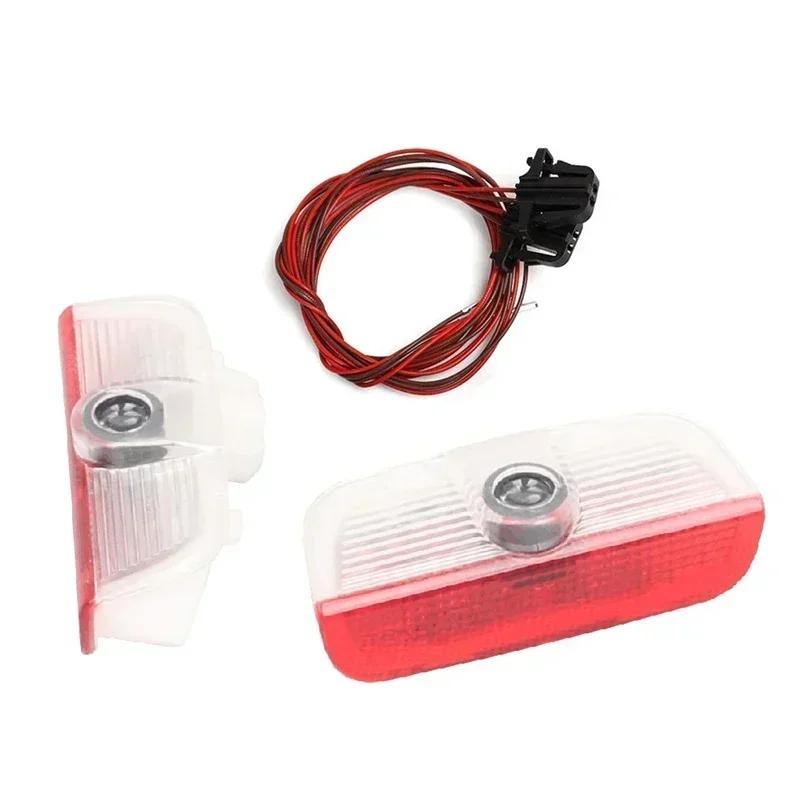 2026 Hot For VW VOLKSWAGEN LED Car Door Welcome Light GTI Door Projector for Volkswagen GTI Polo Caddy Golf 4 5 6 8 Jetta Tiguan