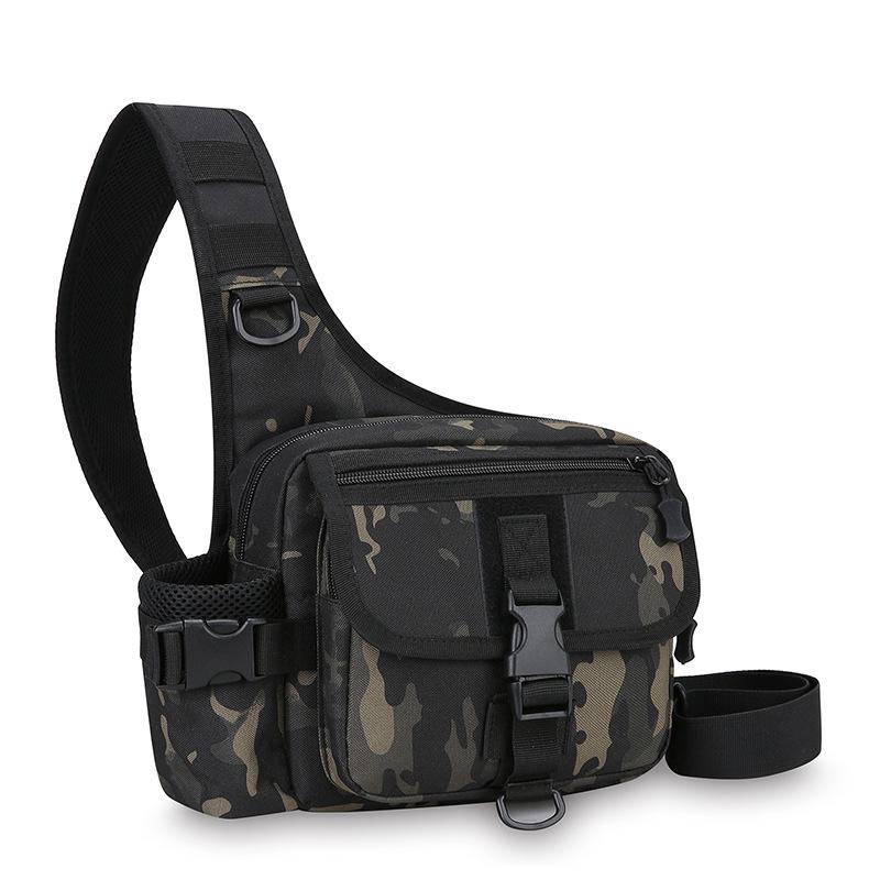 Men's Multifunctional Camouflage Crossbody Backpack - Tactical, Outdoor, Casual, Small Shoulder Bag