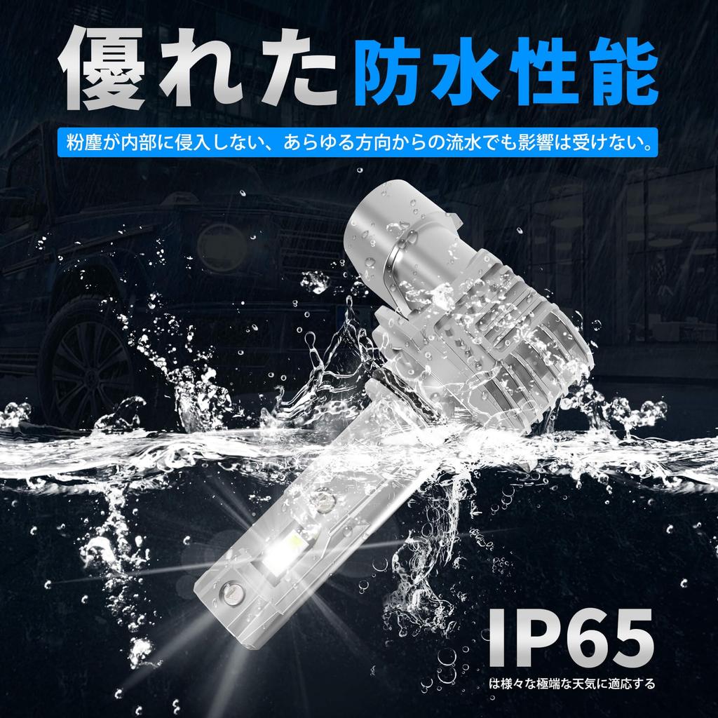 Luxnexu HB4 LED Vehicle Inspection Super Compact LED Dual Heat Long Easy for Cars and Motorcycles Headlights/Fog Lamps, Compliant, Bright, 20W,