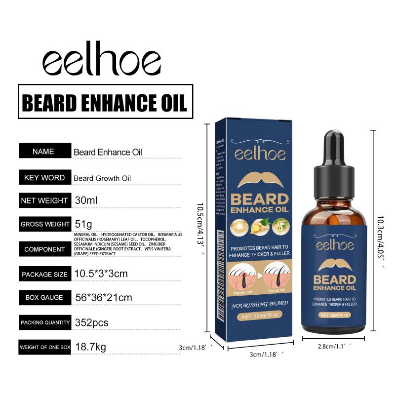 30Ml Beard Care Oil For Men Beard Growth Grooming Soften Strengthen Styling Beard Oil Thicker Nourish Beard Serum Beard Care