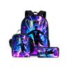 Football Full Screen Patterned Knapsack For Boys/Girls Children Best Gifts 2D Animated Backpack Big Capacity Teens Laptop Backpack