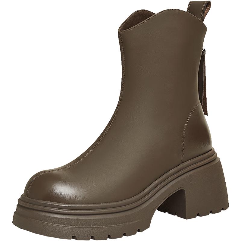 Women s Fashion Casual Ankle Boots 37