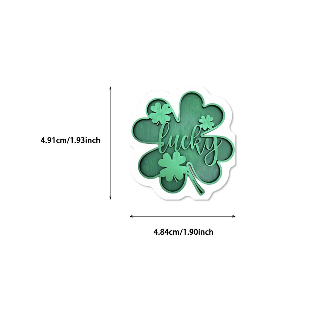 56 Green Four-Leaf Clover Waterproof Stickers for Luggage, Phone Cases, and Suitcases