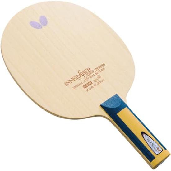 Butterfly Table Tennis Shakehand Lacket with Inner Shield ZLF ST Blade 166 x 155mm Layer, 36694, Size