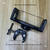 Universal Gimbal Tripod Clamp: Metal Crab Claw Mount for Phone, Tablet, Live Streaming, and Mobile Accessories