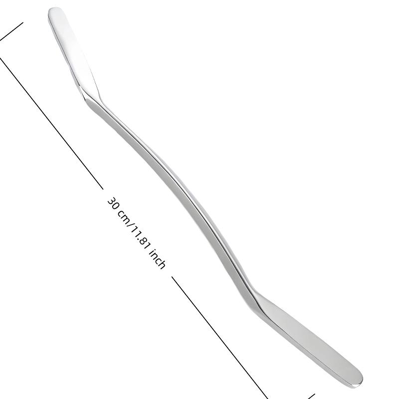 Strumento per Massaggio con Raschiamento Gua Sha per Grandi Muscoli Mobilizzazione Tessuti Molli Coltello Fasciale in Acciaio Inossidabile 304