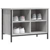 VidaXL Shoe Cabinet Sonoma Grey 69x35x50 Cm Engineered Wood 831836