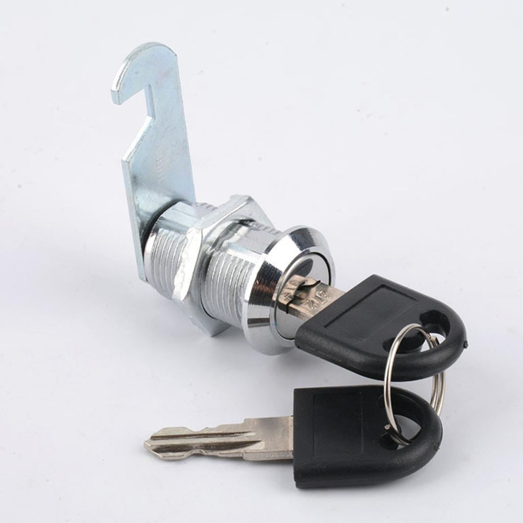 File/Office Drawer Cabinet Locks With 2 Keys Lock Furniture Hardware Door Cabinet Lock for Desk Letter Box Cam Locks