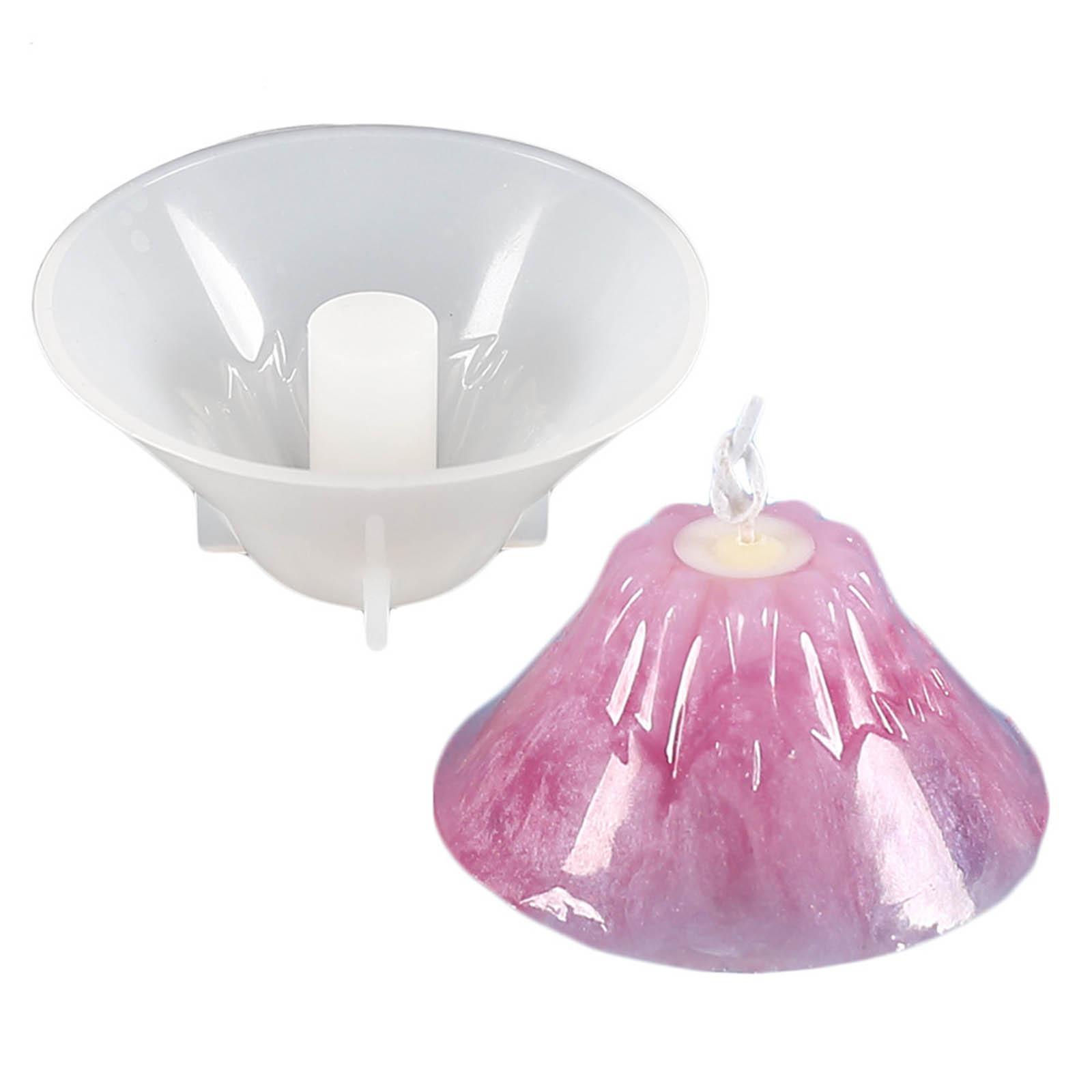

Little Volcano Candle Holder Molds Resin Epoxy Casting Mold for DIY Candlestick Jewelry Tray Wedding Home Table Decor 1