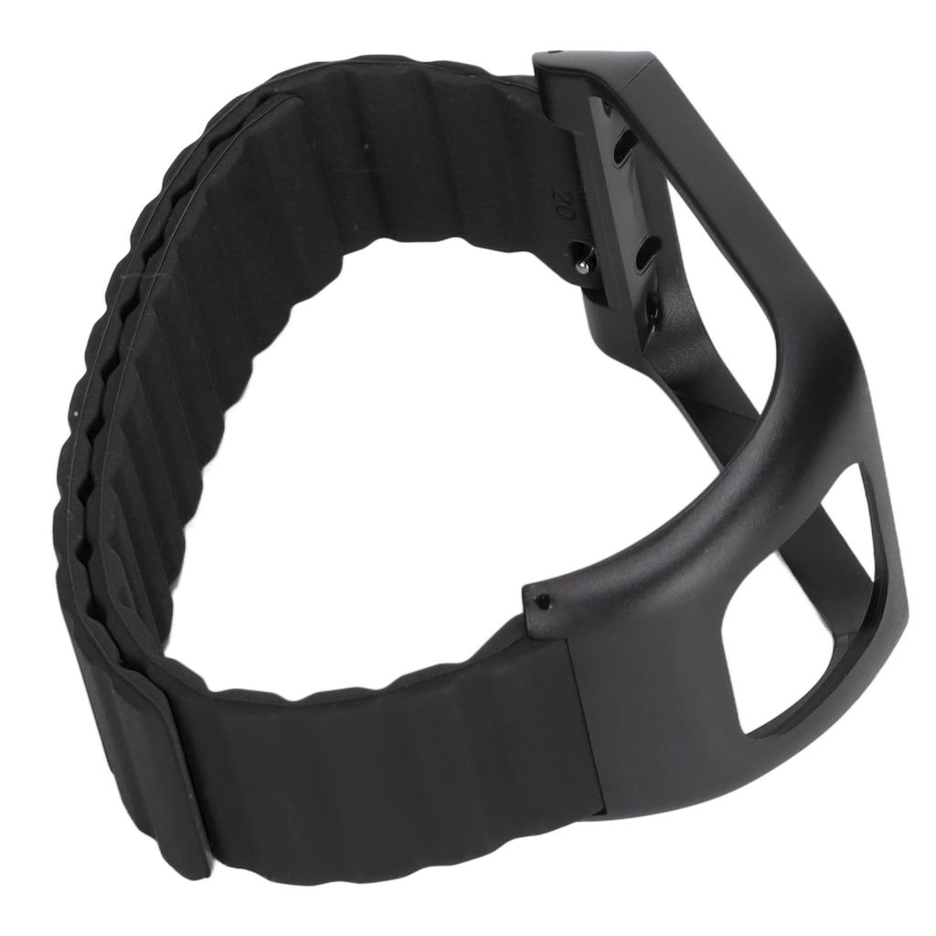 Silicone Magnetic Watch Band Watch Replacement Strap Adjustable Watch Wristband for TomTom Runner 2