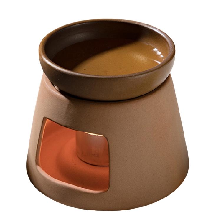 Double Purpose Ceramics Heater For Teas Warming And Essential Oil Diffusions Teapot Warmer Stove Candle Stand Base