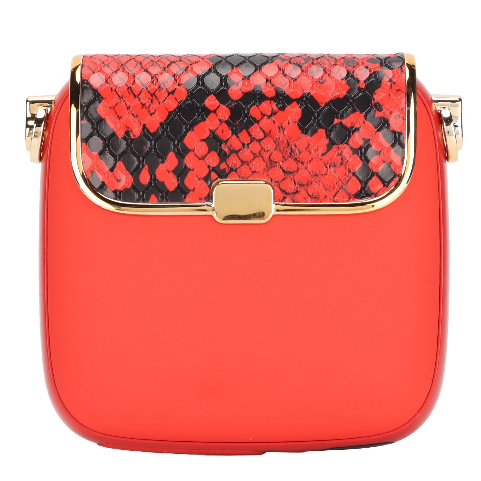 

2 в 1 грелка для рук в сумочку 10000 мАч с длительным сроком службы, электронная грелка для рук, перезаряжаемая красный