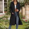 Women's Loose Comfortable Casual Fashionable Solid Color Medium Long Sleeved Jacket