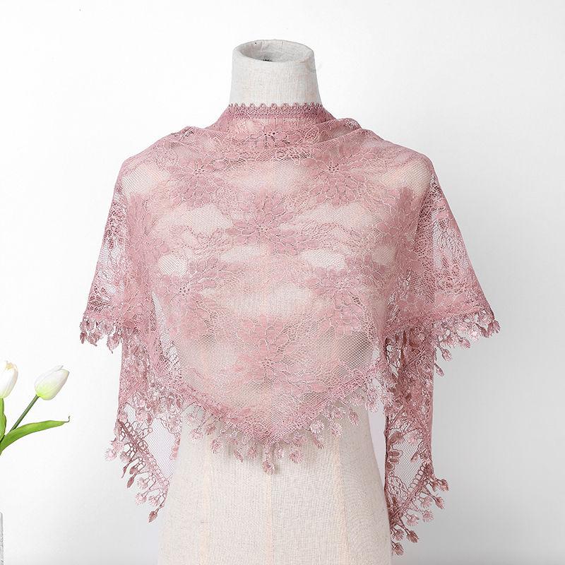 Triangle Lace Veil,Lace Scarf ,Catholic Veil,Church Veil,Chapel Veil Mantilla,Women Lace Shawl