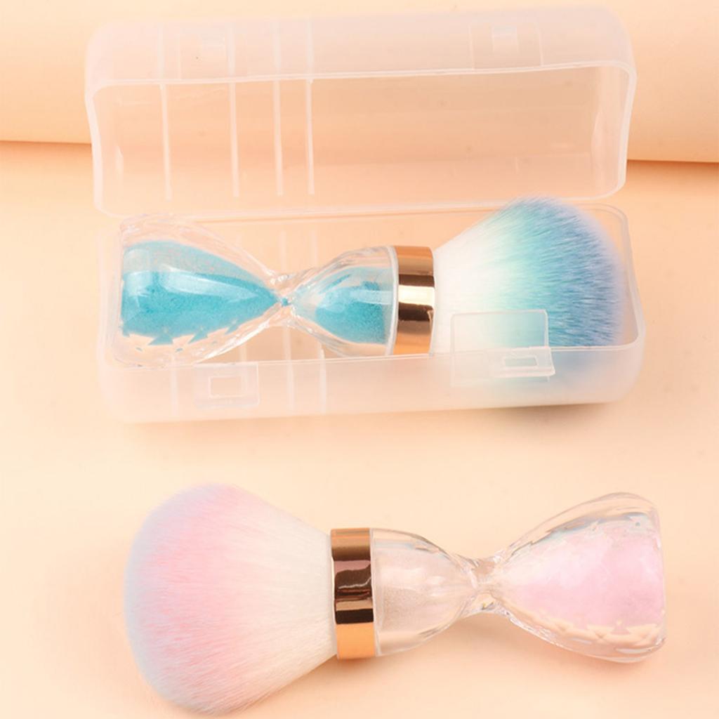 Nail Dust Brush for Acrylic Nails Nail Art Dust Powder Remover Makeup Brushes Powder Brush Nail Art Brush for Womens