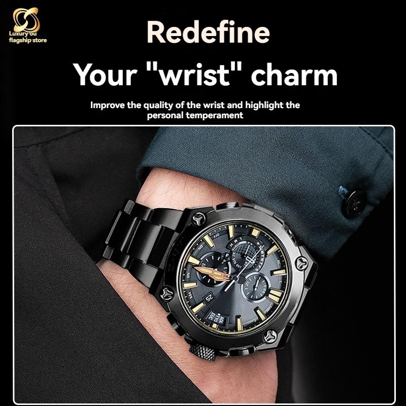 Solid stainless steel For Casio G-SHOCK series MRG-B2000/MRG-G2000 modified steel strip stainless steel watch chain for men