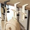 Adjustable Backpack Hook Rotatable Desk Hanger Multi Functional Table Edge Hook Dormitory