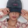 FALLETT Nylon Story Logo Ball Cap Charcoal