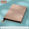 Luxury Sheep Suede Business Notebook with Customizable Logo and Imitation Leather Cover