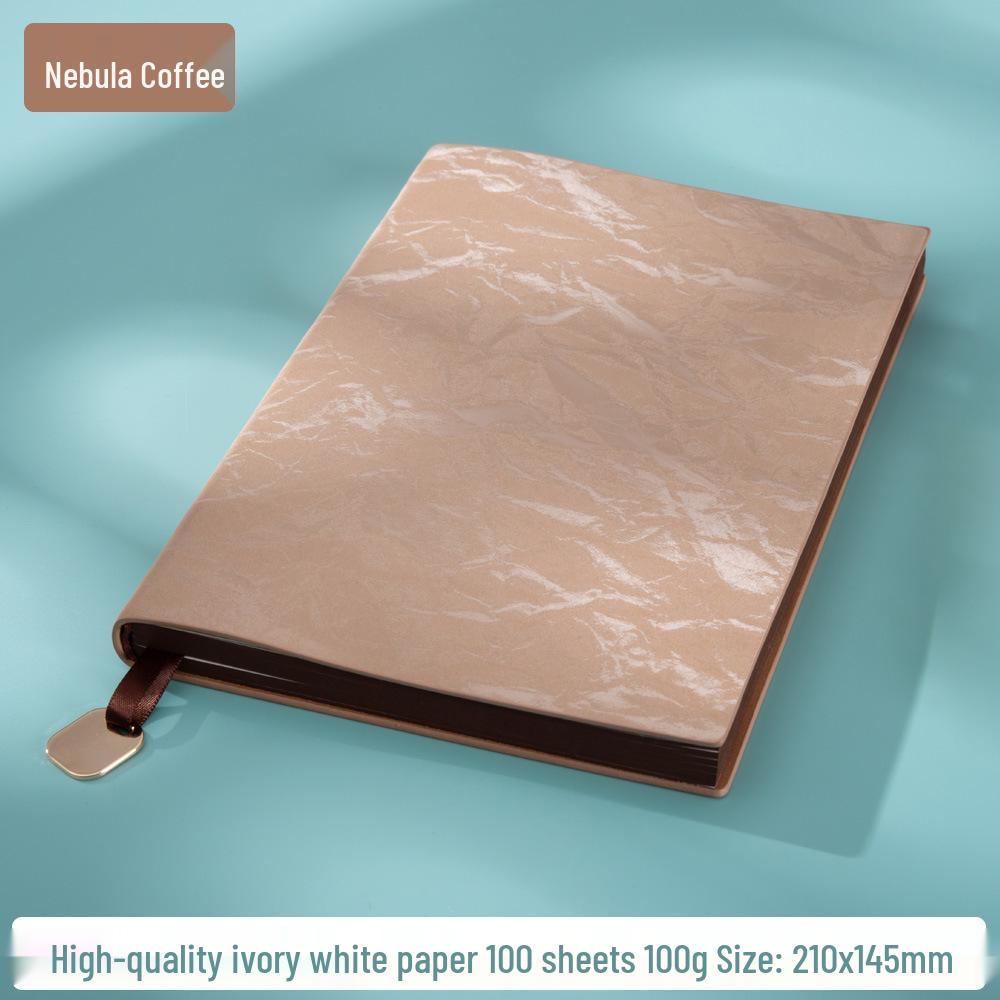 Luxury Sheep Suede Business Notebook with Customizable Logo and Imitation Leather Cover