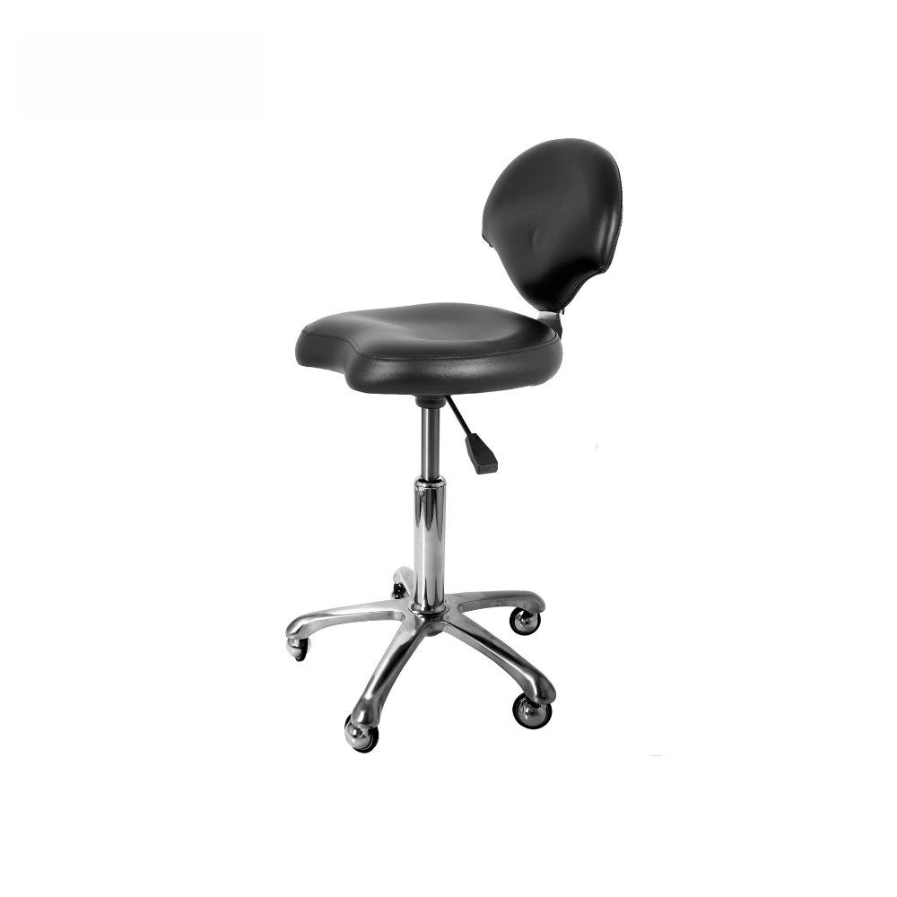 Pet Grooming Chair 360° Rotating Ergonomic Chair Adjustable Height Pet Groomer's Professionals Roller Skating Chairs