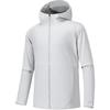 Anta Champion All-Weather Series Hooded Solid Color Letter Zipper Fleece Jacket Men Jackets 152540617-5