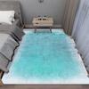 Modern Style Solid Color Living Room Home Rug Gradient Non-slip Cute Girl Room Decor Bedend Carpet Easy Clean Entrance Door Mat