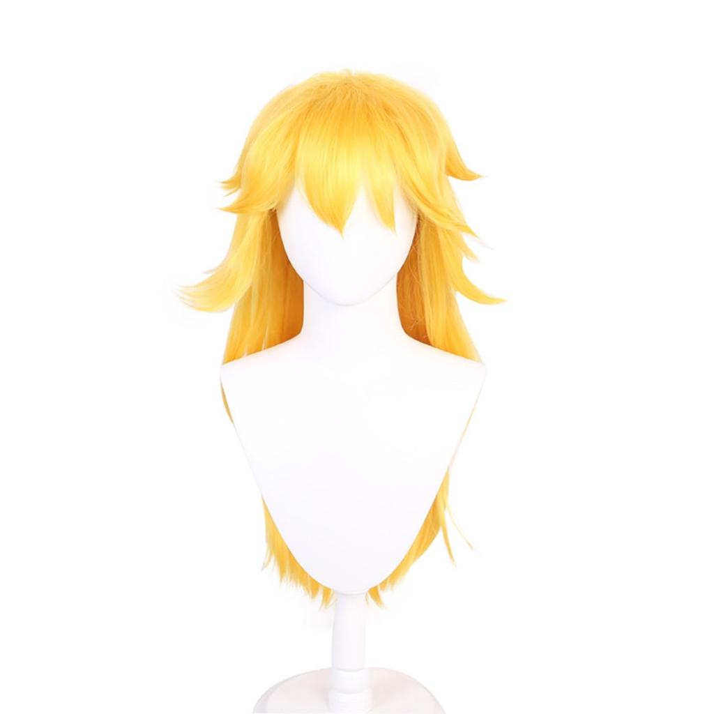 Princess Peach Cosplay Anime Wig for Cultural and School Includes Wig Wig, Heat-Resistant, Costumes, Halloween, Festivals, Festivals. Net.