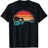 Retro Acoustic Guitar Heartbeat Guitar Musician Rock T Shirts Men Humor Streetwear Tee Shirt Short Sleeve Unisex Loose Clothing