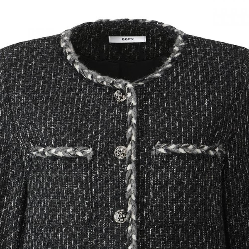 Ggpx Rope Taping Tweed Jacket  Gq3jk006f 