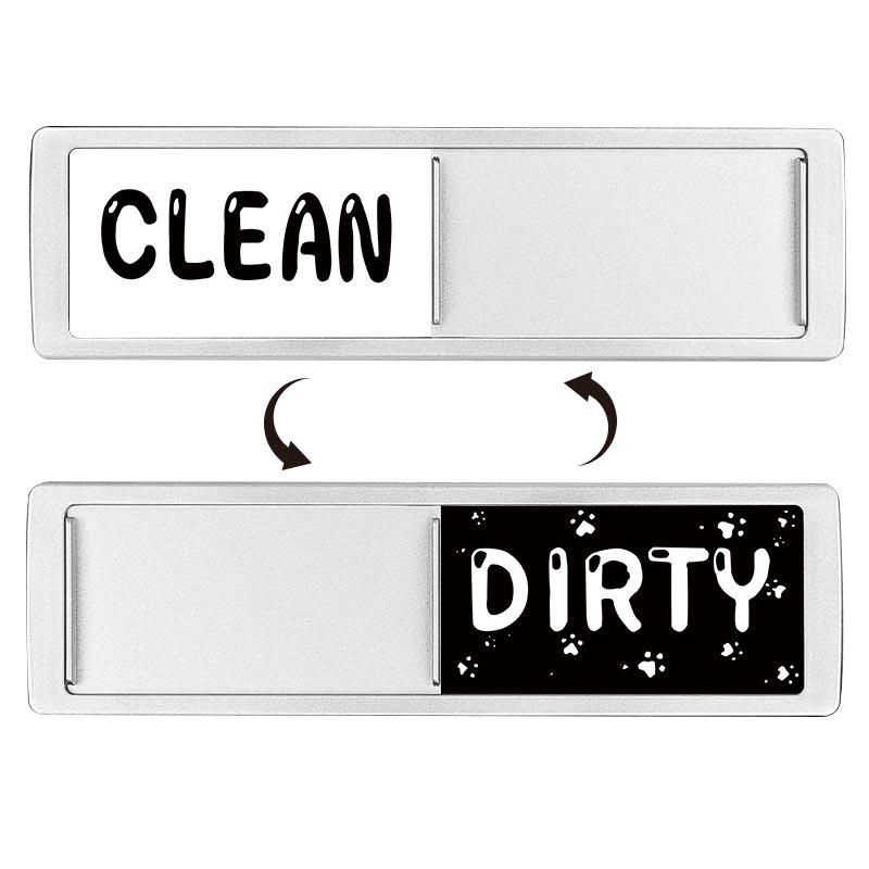 1 Stück Geschirrspüler-Magnet Clean Dirty Schild Für Geschirrspüler Oder Kühlschrank, Magnetischer Clean Dirty Geschirrspüler-Magnet-Anzeiger-Markierer