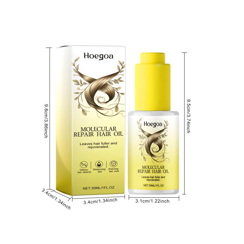 Hoegoa Hair Scalp Care Oil Nourish Hair Moisturize Scalp Daily Massage Nourishing Hair Care Essential Oil