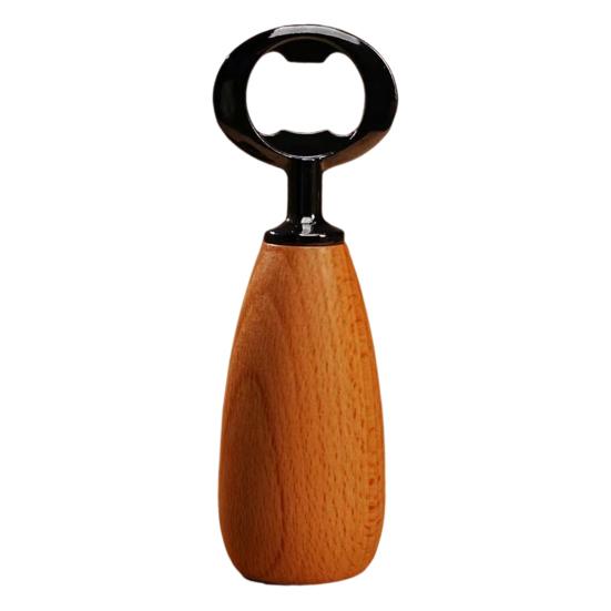 

Деревянная ручка открывалка для бутылок металлическая открывалка для пивных бутылок портативная открывалка для банок для пива газировки сидра кухня бар пикник B