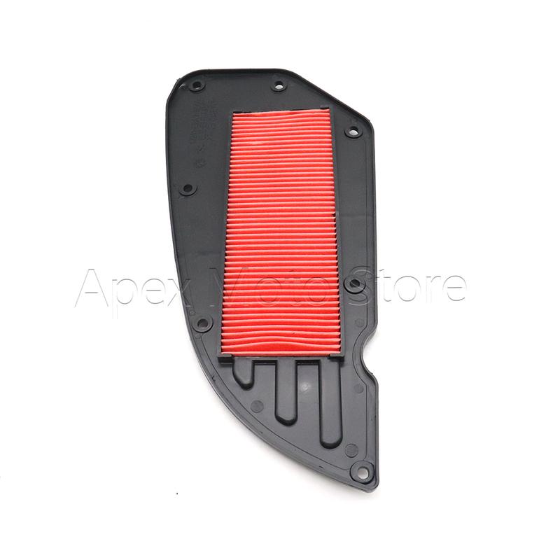 Motorcycle Air Filter Intake Cleaner For KYMCO Downtown 125 200i 300i 350i Nikita Superdink 300 For Kawasaki SC300 J300 J300SE