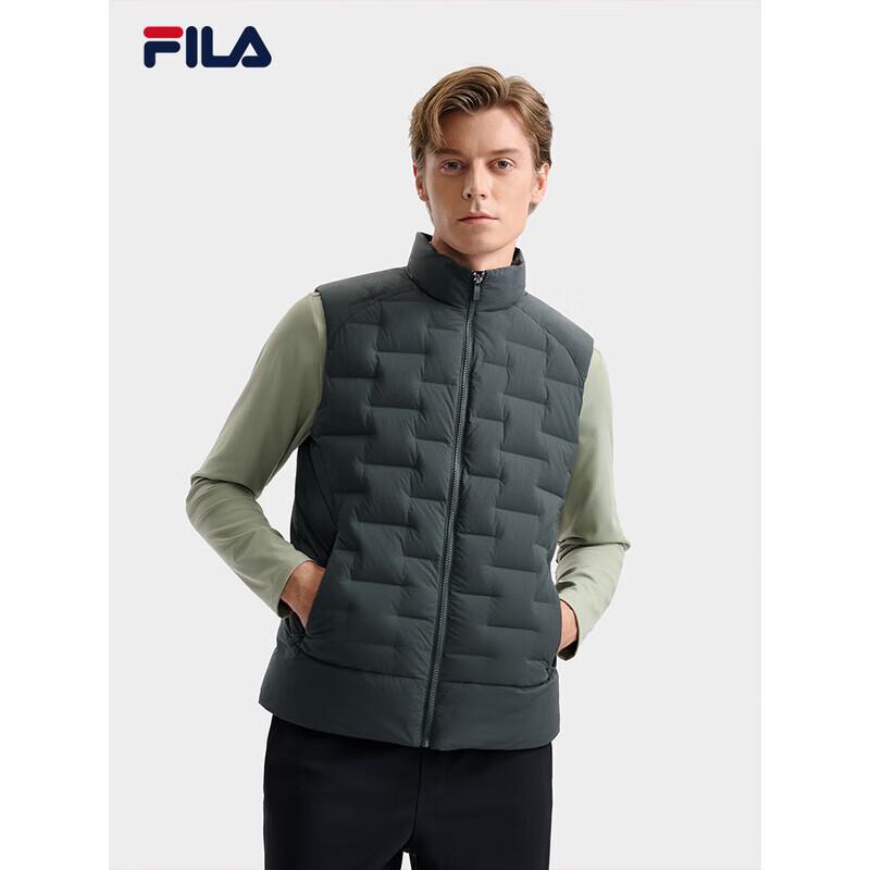 FILA Men s Stand Collar Down Vest S