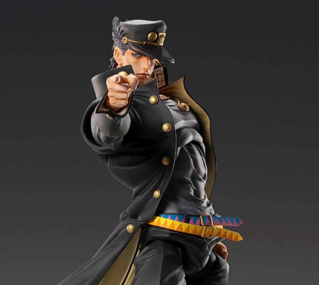 Anime JOJO Figure 25CM Invincible Kujo Jotaro Figure Worth Collecting Model PVC Action Figure Toy Desktop Ornaments Gifts Toys