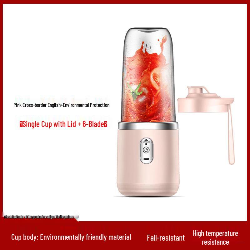 

Портативный аккумуляторный стакан-соковыжималка - Многофункциональный блендер для студентов и дома