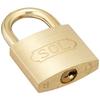 SOL-HARD SOL Cylinder Padlock No. 2500 40mm Keyed Alike