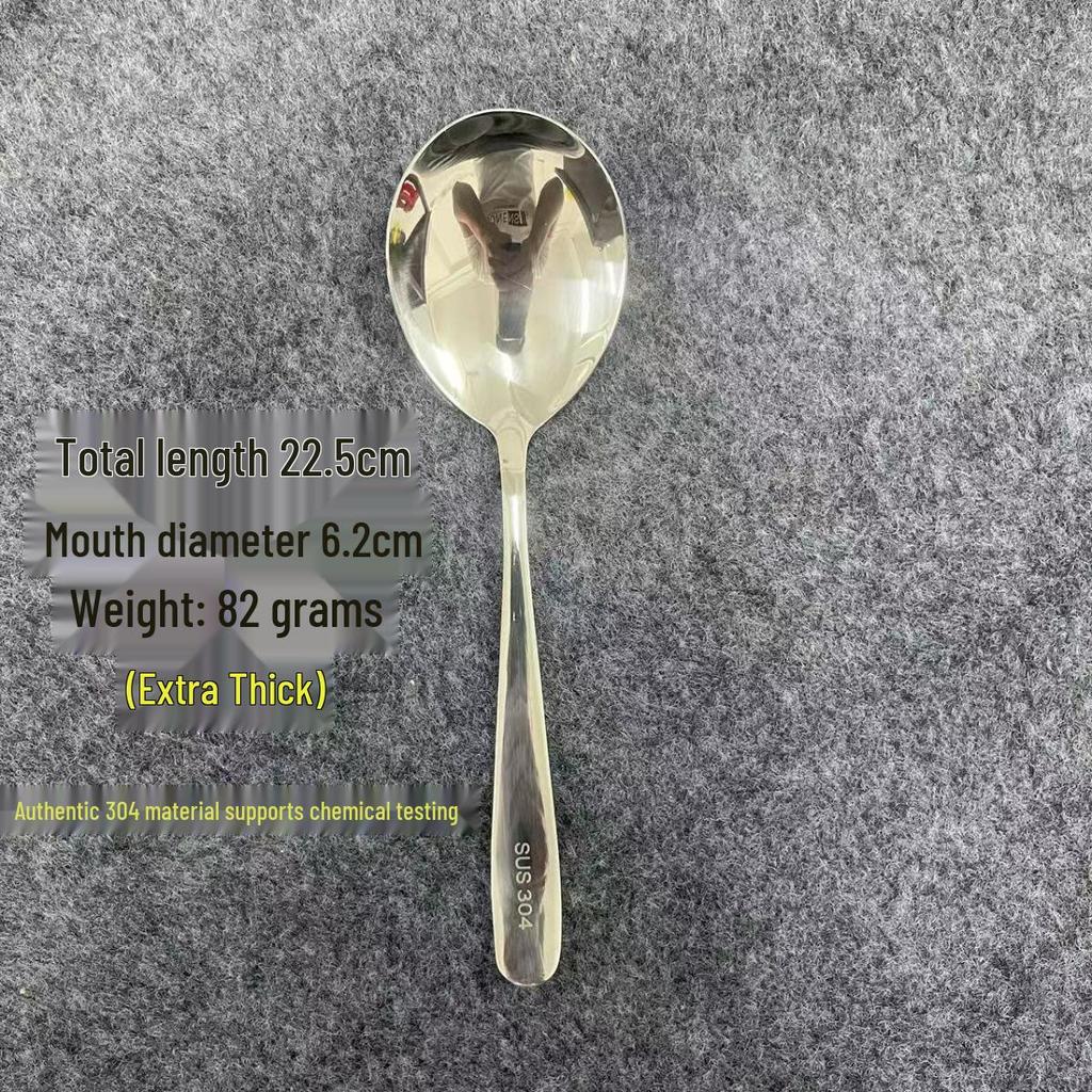 Stainless Steel Long-Handle Buffet and Rice Cooker Serving Spoon
