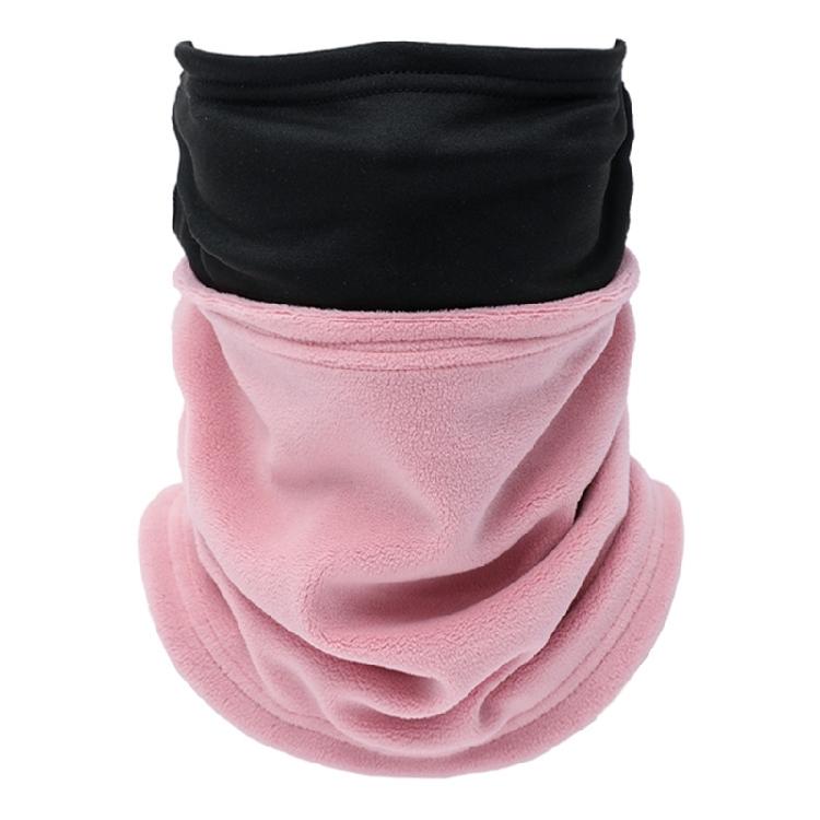 Adult Face Cover Fleece Neck Warmer Winter Windproof Tube Scarves for Skiing