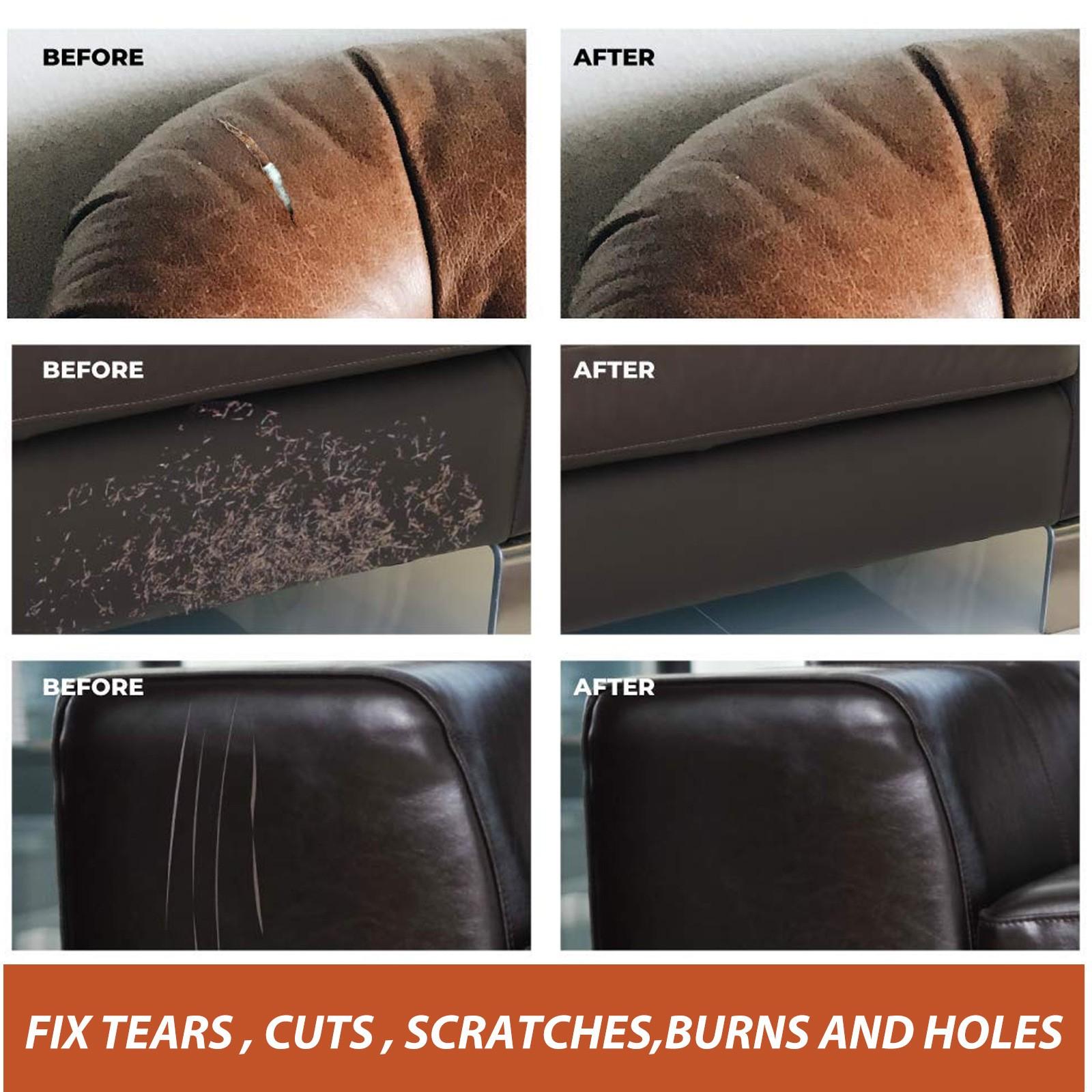 Кожаная паста-наполнитель для заполнения или ремонта дыр — фото 3