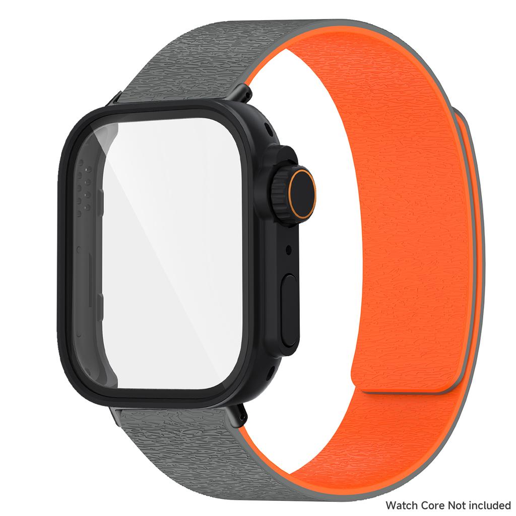 Magnetic Silicone Strap With Change To Ultra Watch Case Screen Protector Cover Fo Fit 4Pro For Huawei Watch Fit4 3 Bracelet