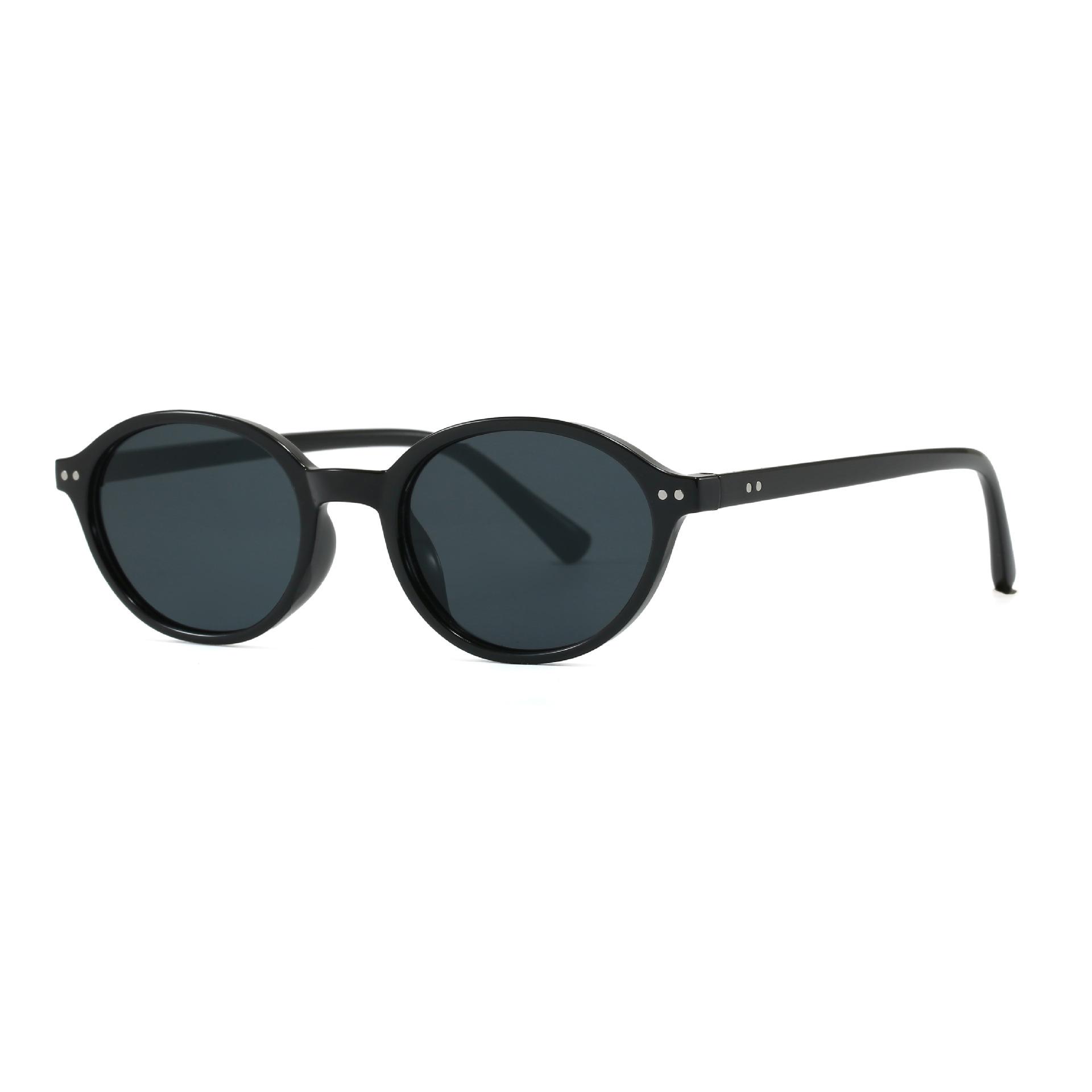1Pc 2026 New Retro Round Frame Sunglasses, High-End Tortoiseshell Color Sunglasses, Uv Protection, Unisex