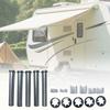 RVs Awning Pin Locking Kit Easy Installation Alloy Steel Universal For Electric Campers Secure Windproof Design