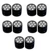 Metal Cord Locks 10pcs Adjustable Cord Stopper for Drawstring Adjustment on Pants and Hoodie Outdoor Clothing Accessory
