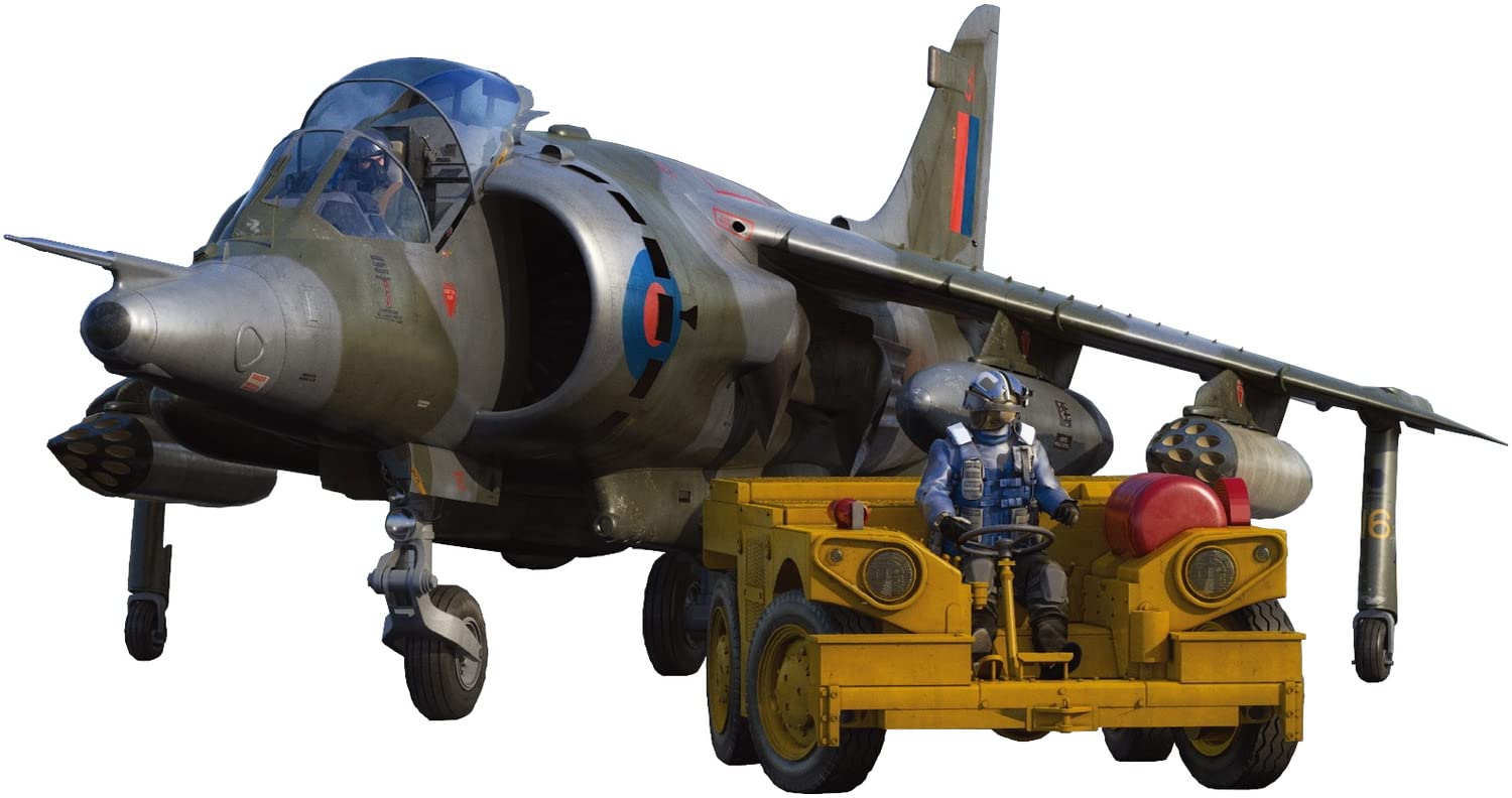 

Kinetic 1/48 Scale Royal Air Force Harrier GR.3 Falklands War 40th Anniversary Plastic Model Kit KNE48139