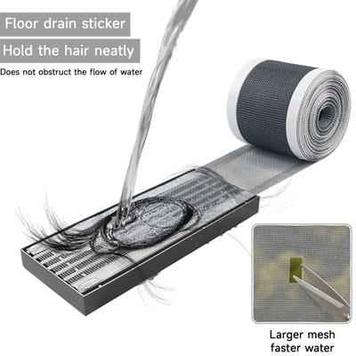 1 Set Floor Drain Sticker Prevent Clogging Quick Water Drainage Disposable