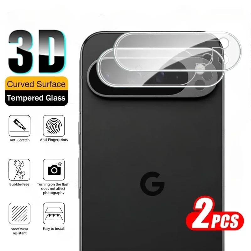 1-3PCS HD Full Coverage Camera Protect Film For Google Pixel 9 8 A Pro XL 3D Anti-Scratch Tempered Glass Lens Phone Accessorios