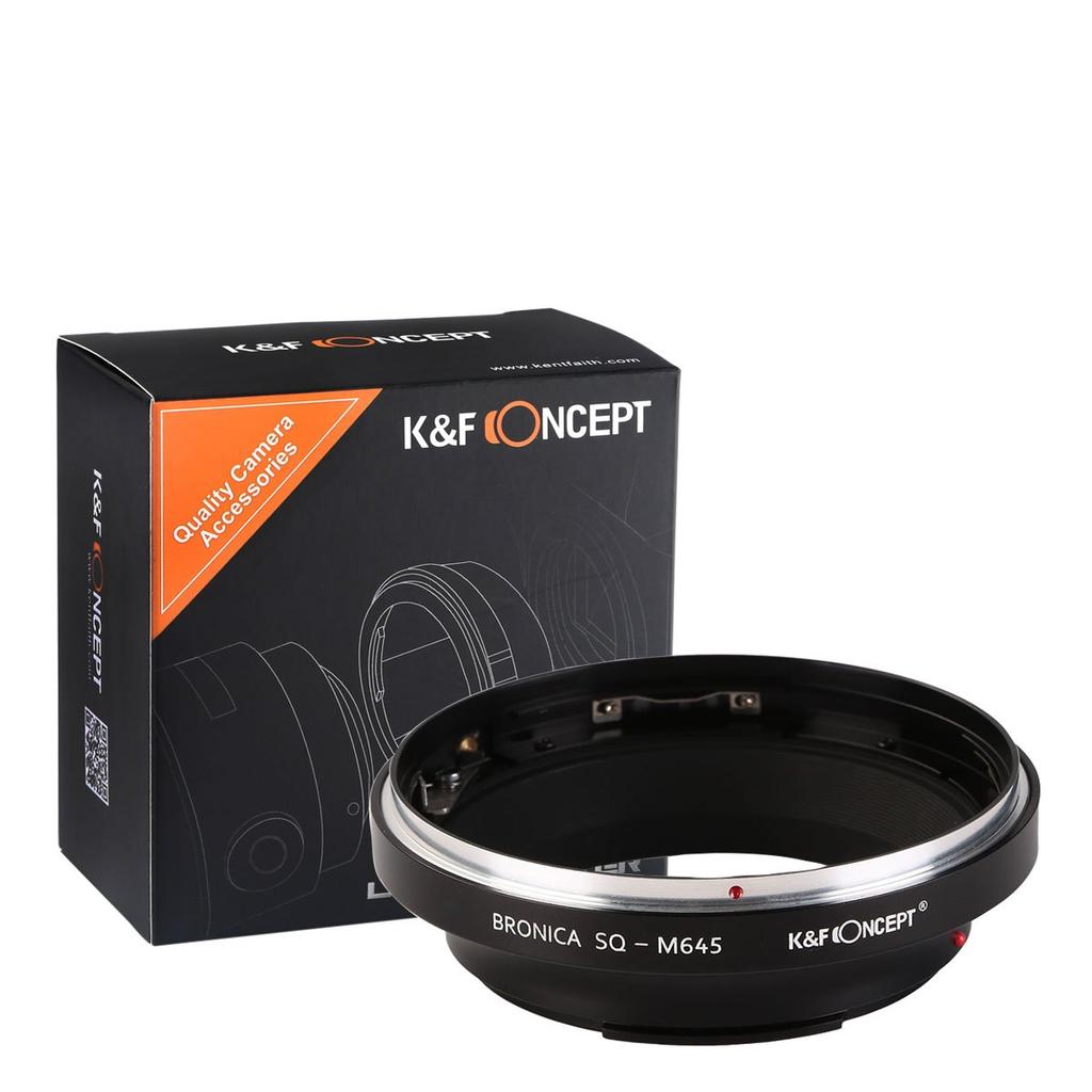 Concept Lens Mount Adapter SQ Mount Lens To Mamiya 645 Mount K&F KF-BSQM645 (Bronica Conversion)
