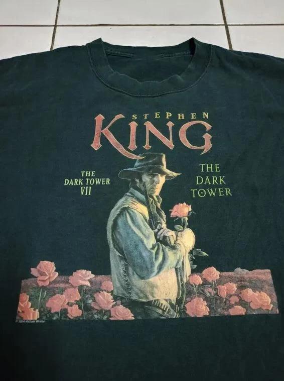 

Stephen King The Dark Tower Black Unisex Heavy Cotton T-shirt Full Size UU942 2XL